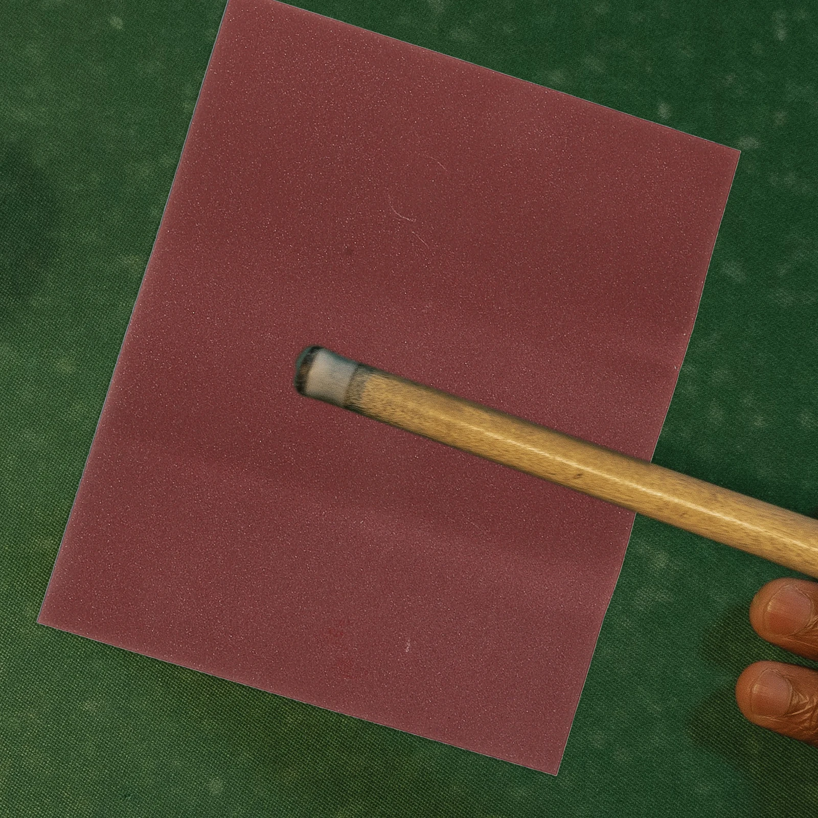 

4 Sheets Pool Stick Cleaning Paper Billiard Sand Polishing Pads Sandpaper Sanding