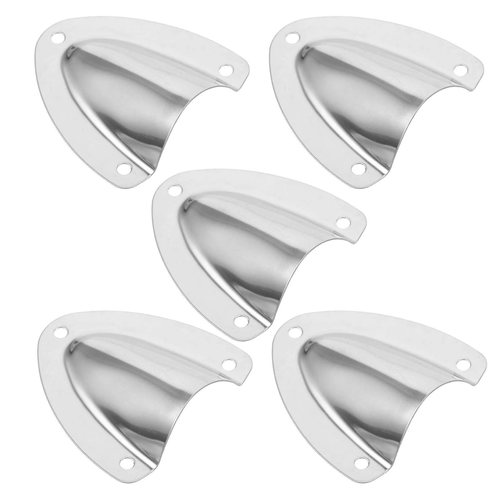 

Accessories Boat Gas Cap Stainless Steel Silver Clam Shell Outlet