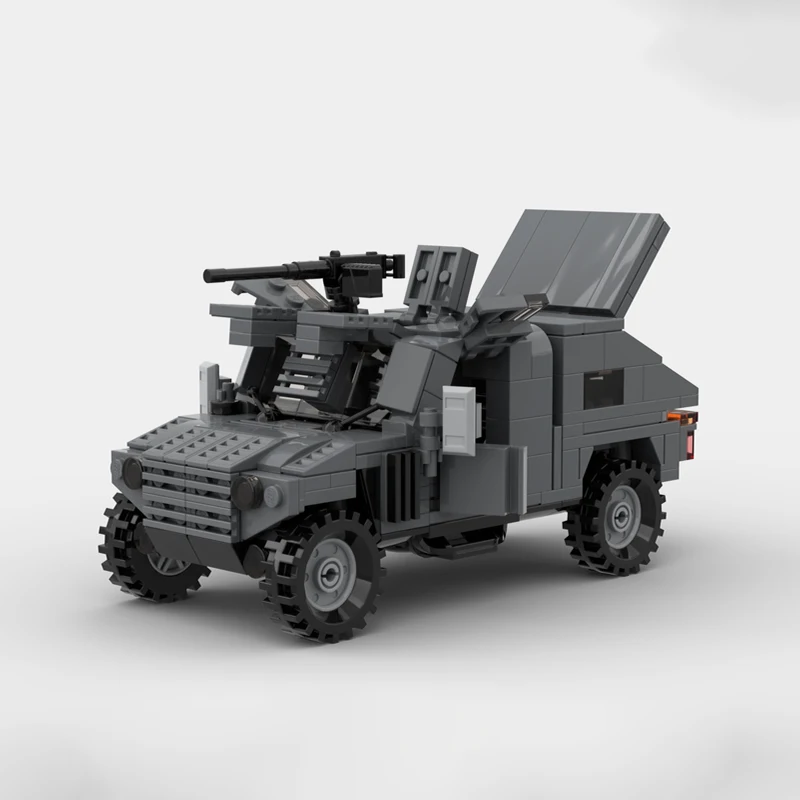 Military Equipment Special Conversion Combat Vehicle MOC Building Block Model Assemble Kit DIY Display Toys Gifts