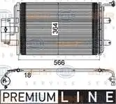 Store code: 8 FC351036381 for air conditioning radiator BORA GOLF OCTAVIA 1.4I 16V 98