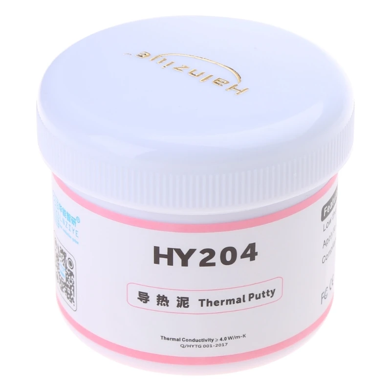 HY234 Thermal Putty for GPU Graphics Card Thermal Pad Replacement Non-Conductive Custom Thickness High Performance