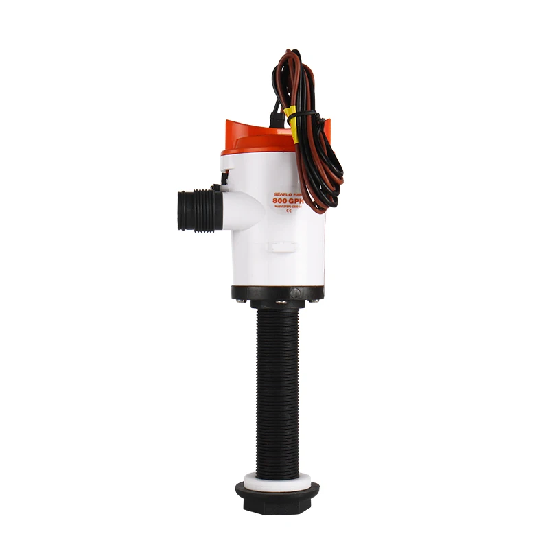 12V facile remplacer les pompes de Livewell d'appât 800GPH avec la pompe de kit d'aérateur de moteur de longue durée