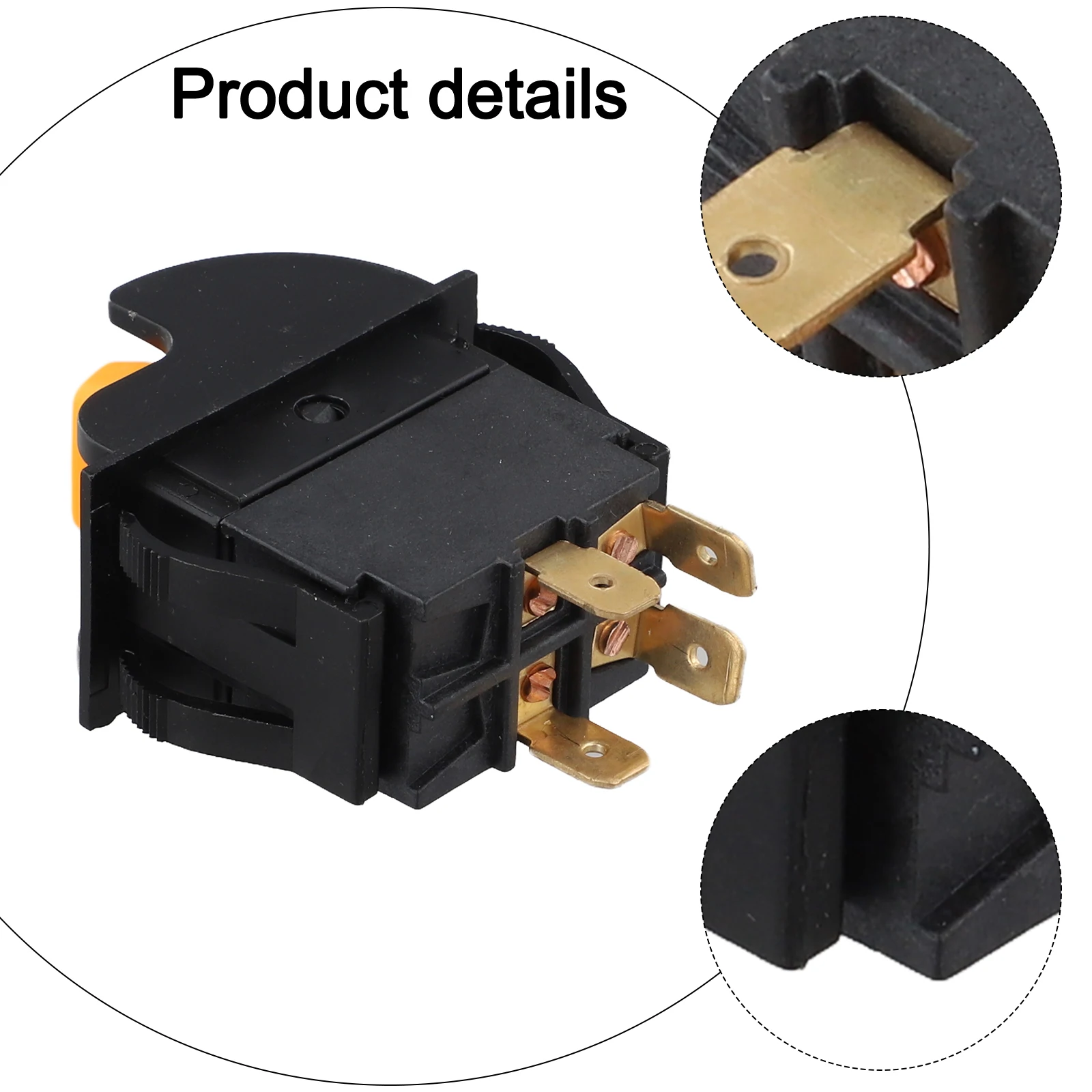 

Compatible Tile Saw Switch 760271017 Brand New Unused Package Content 1*Tile Saw Switch Tool Maintenance For DW840 Grinder