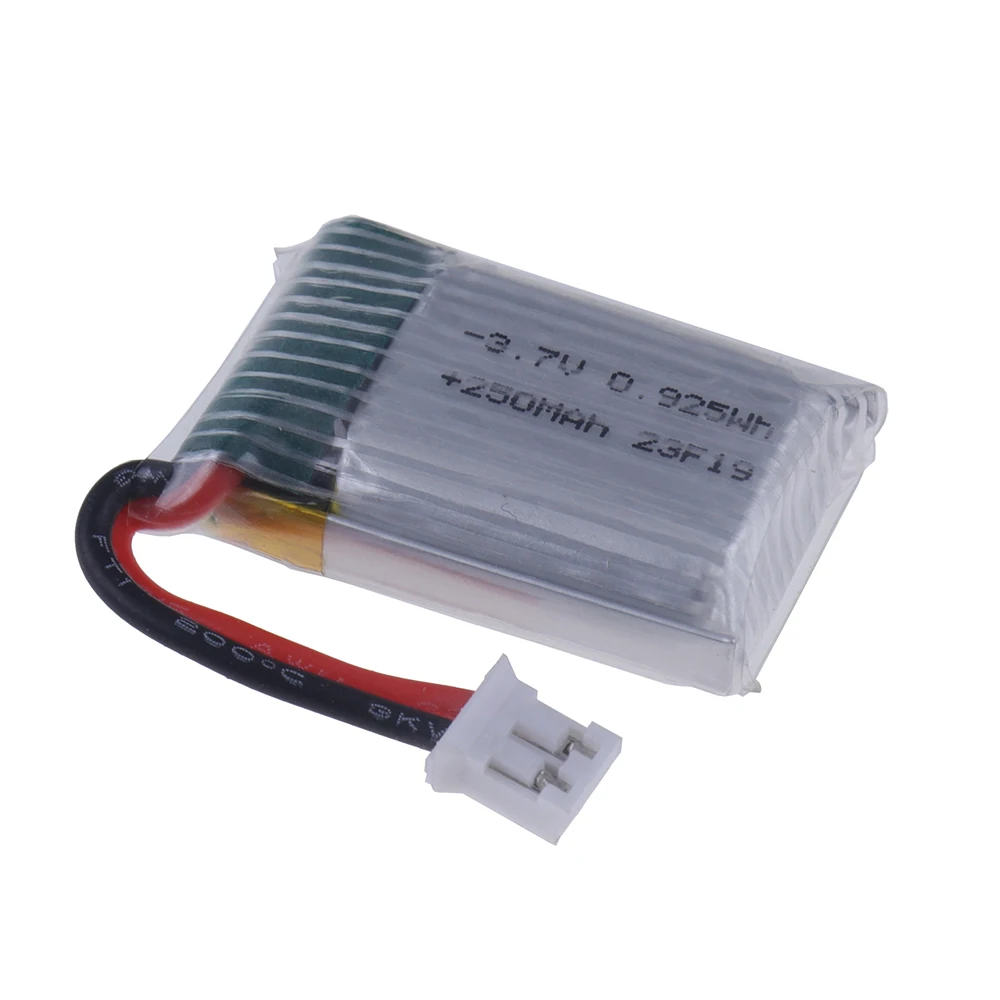 แบตเตอรี่ Lipo 3.7V 250mAh/ที่ชาร์จสำหรับ jjrc E010 H36 E011 E013 furibee F36 NH010 H36อะไหล่โดรน RC