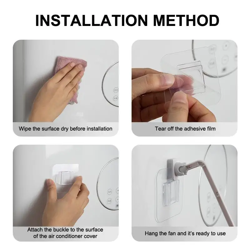 Wall Mounted Air Conditioner Wind Deflector 1Pcs Windmill Shaped Air Vent Guide for Household Living Room Cooling