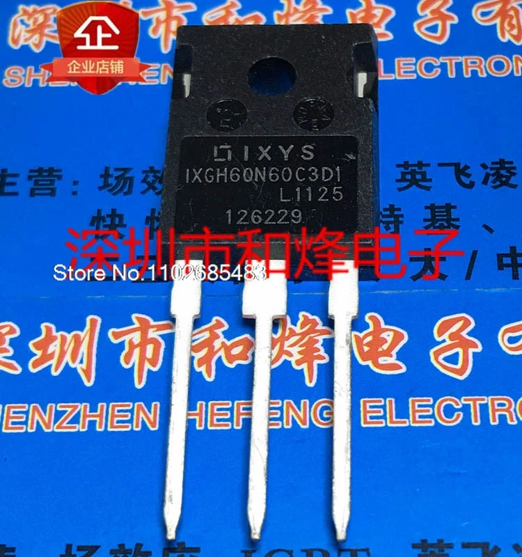 

IXGH60N60C3D1 TO-247 MOS 600V 60A