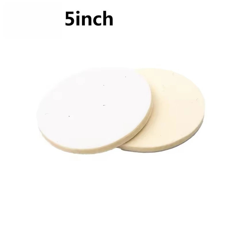 4-5 inch Wool Felt Polishing Pads Buffing Wheel for Car Glass Plastic Metal Stone Wool Wheel Disc for Sander Polishing tool