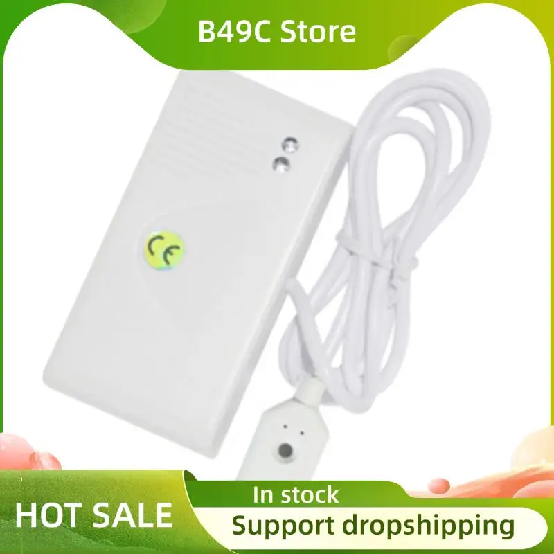 B49C مطلوب لمضخة حوض الطابق السفلي تحت الأرض 1 قطعة 433 ميجا هرتز كاشف تسرب المياه الاستشعار تجاوز إنذار المحور