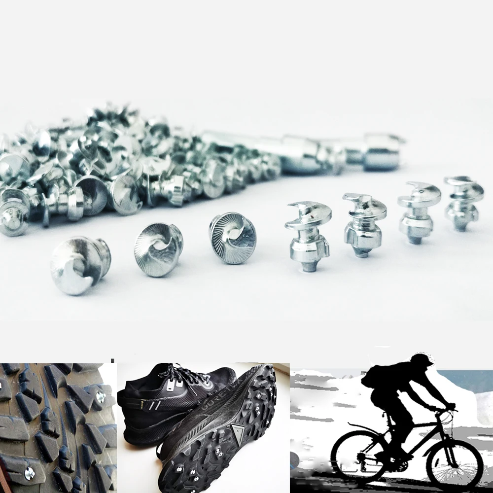 

42 шт., шипы для обуви, ботинки, захватывающие шипы для Fatbike, шпильки для горного автомобиля, винт в шине, шпилька с вольфрамовым наконечником для рыбалки