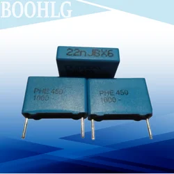 10PCS RIFA PHE450 0.022uf 1000v 22nf 223 Brand new film capacitor 15MM