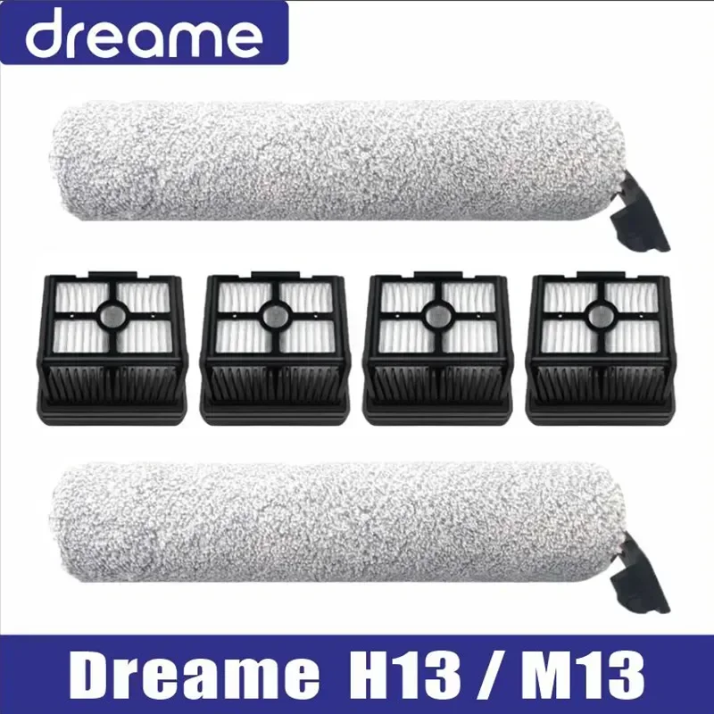 

For Dreame H13 / M13 Handheld Wet And Dry Vacuum Replacement Spare Parts Roller Brush Hepa Filter Accessories