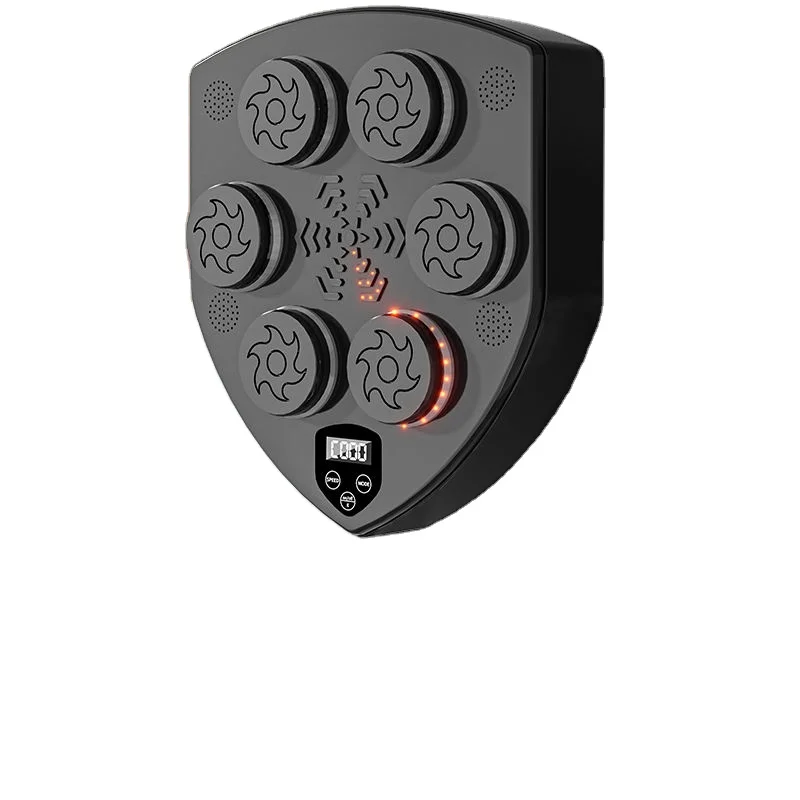 Модернизированный музыкальный умный боксерский тренажер с настраиваемым логотипом — манекен и перчатки в комплекте для тренировок по реакции