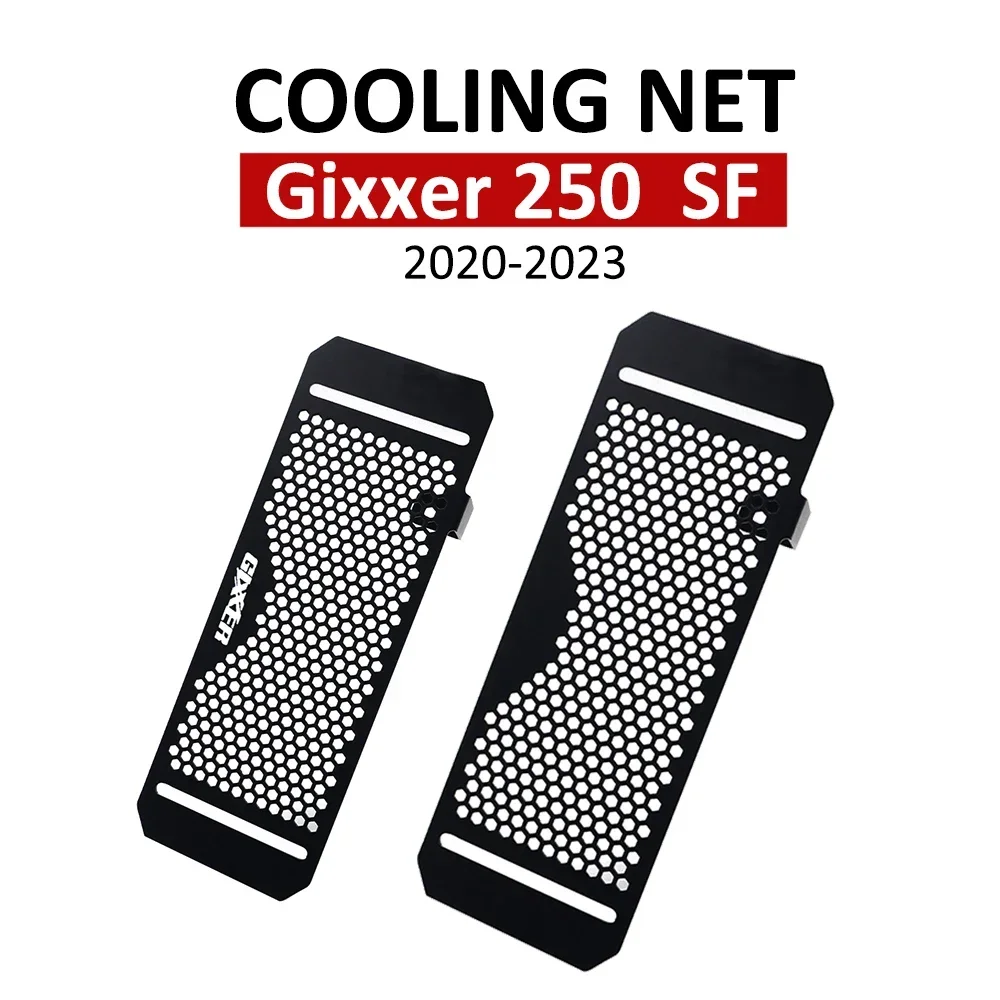 For  Gixxer 250 SF250 SF 250 Gixxer250 2020-2023 Motorcycle Accessories Radiator Grille Grill Cover Guard Protector Bezel