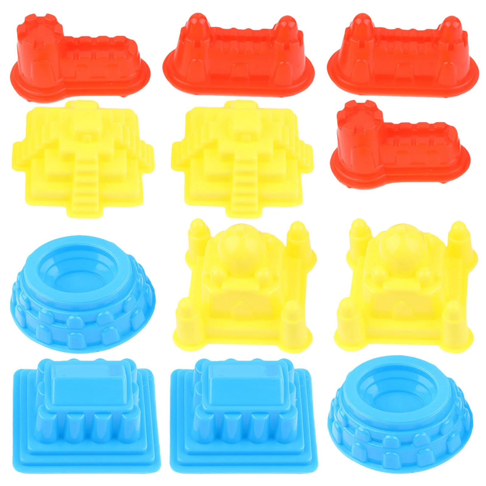 Ensemble de moules de château de sable en plastique épais, 30 pièces, construction pour enfants, plage, extérieur, intérieur, jeu de sable, Kit de château pour enfants