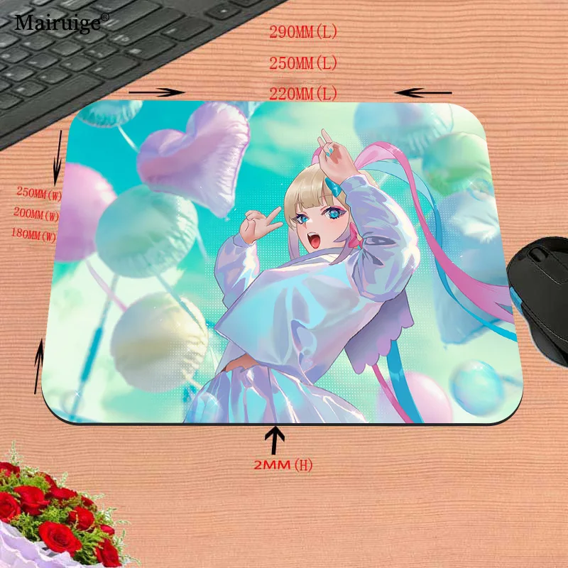 NEEDY GIRL OVERDOSE Mouse Pad Ame-chan OMGkawaiiAngel-chan Anime Girl Office Accessories for Desk Mouse Mat Cute Table Mat