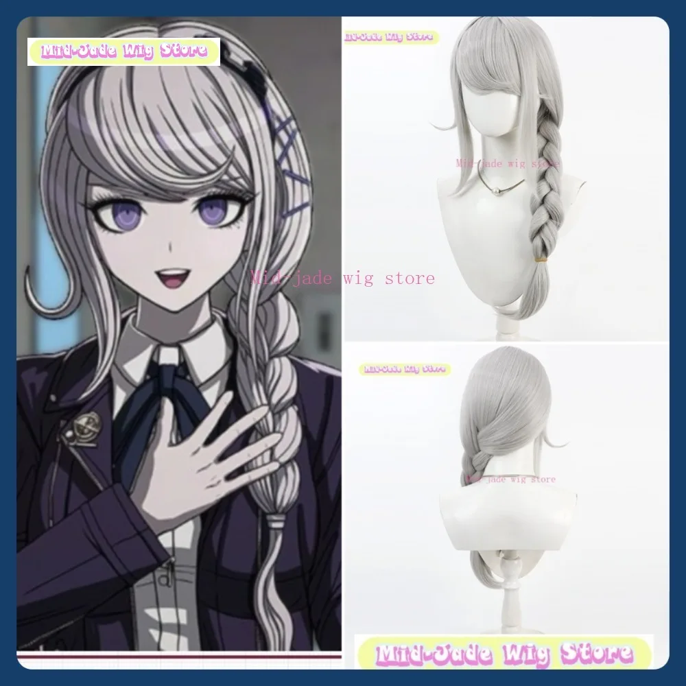 

Mid-jade Wig Store Hundred Days War Kirifuji Nozomi Cosplay Wig Anime Game Role Playing Synthetic Hair Halloween Party