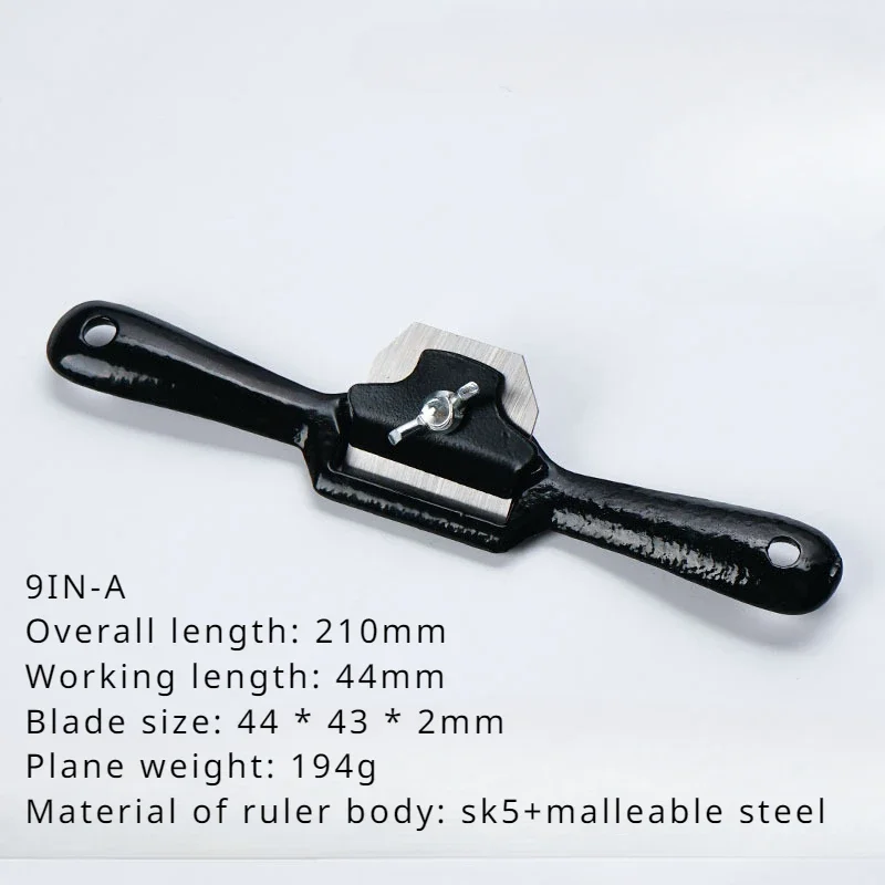 Manual Wood Planers Deburring Adjustable Plane Spokeshave Push Slotted Planer Trimming Hand Tools