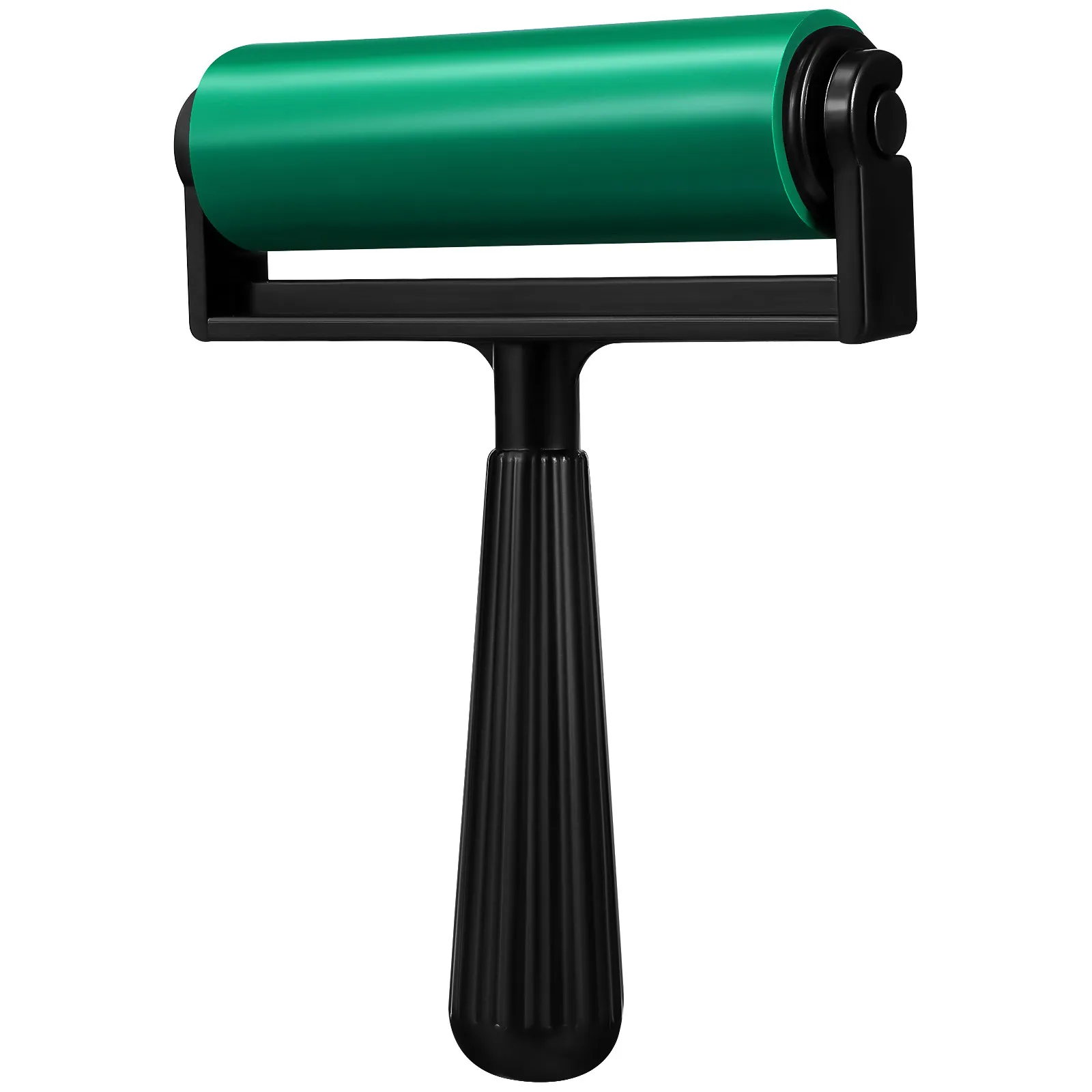 10Cm Rubber Printmaking Roller for Ink Glue Stamping Scrapbook Wallpaper Printing Graphic Art Projects Flat Cylinder Easy