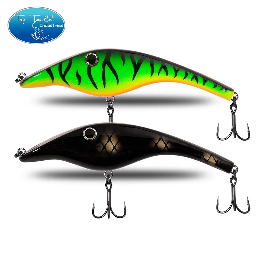 fishing lure jerkbait for pike bass slow sinking minnow pencil CF Lure 140mm 43.5g  3D Eyes Floating Crank Fishing Lure