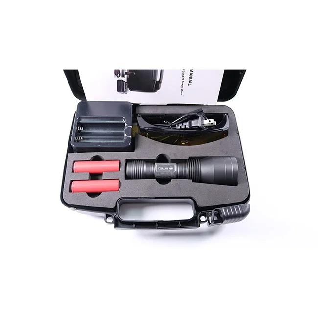 UV LED Inspection Flashlight TMUV40S TMUV100N Powerful and Super-Compact Fluorescent Inspection Lamp