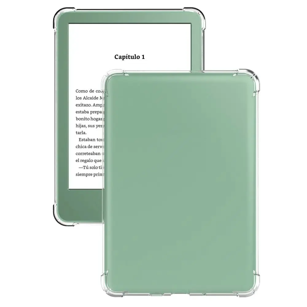 New 6 inch eReader Case Anti-Scratch Shockproof Back Shell Lightweight TPU Protective Cover for Kindle 2024/2022 12th Generation
