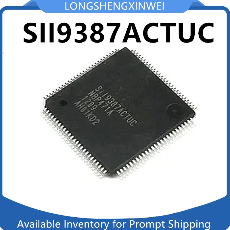 1PCS New SIL9387ACTUC SII9387ACTUC QFP-100 LCD Chip Original