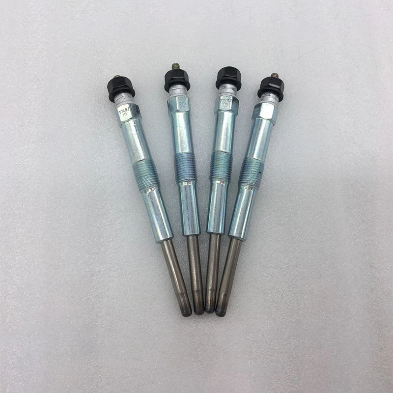 

OEM Ignition Glow Plug 4PC FOR Santa Fe Trajet Tucson 2.0L 2.2L #3671027010 Glow plug D3EA D4EA D4FA D4EB