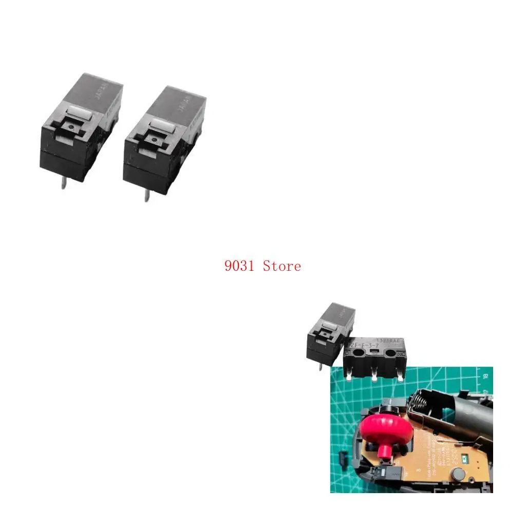 

High Precisions D2F-F-3-7 0.74N Authentic Japan Mouse Microswitch 20M Clicks