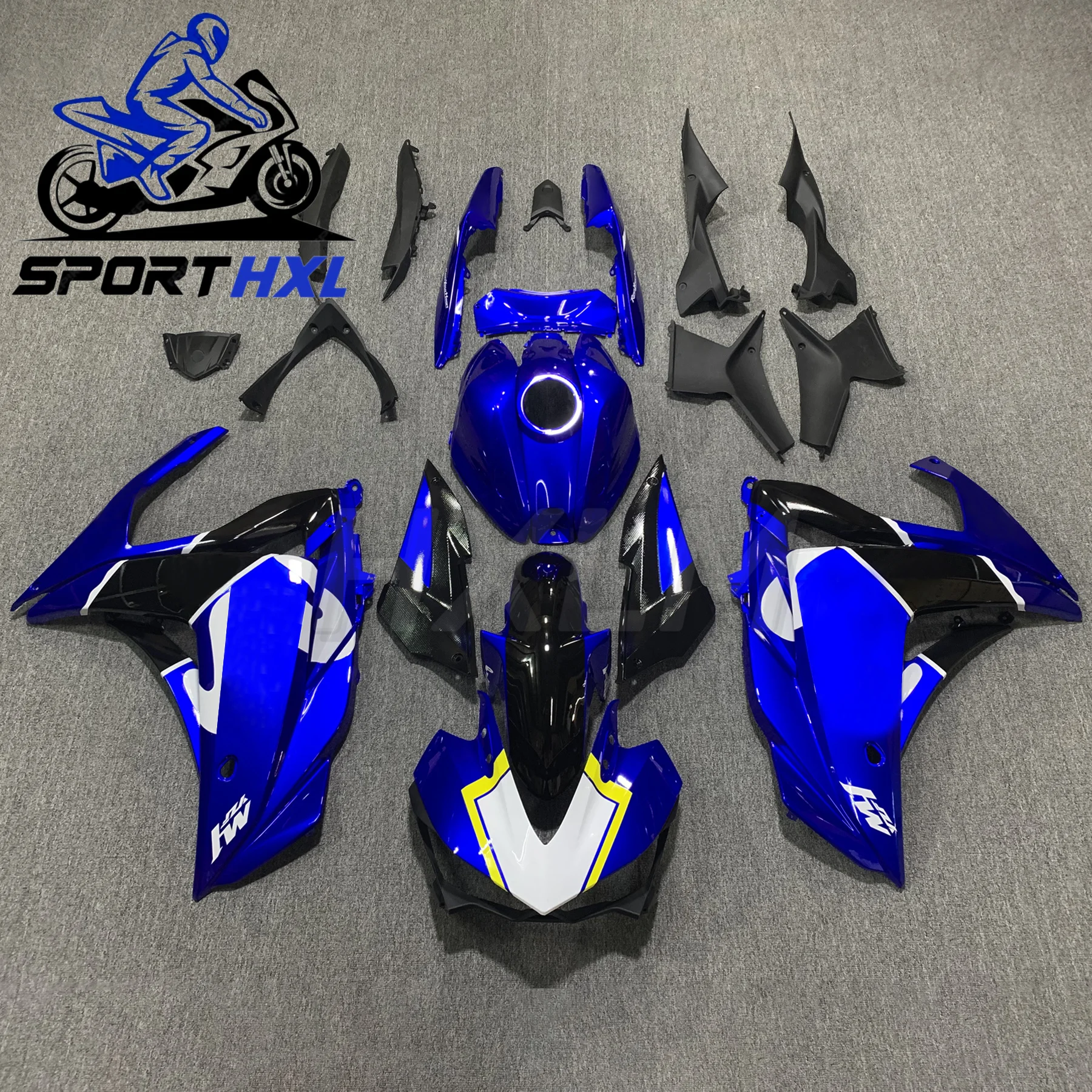 

Durable Plastic Bodywork fairing kit For Yamaha YZF-R25 YZF-R3 2014-2018 Motorcycle Fairing kit Full fairing kit