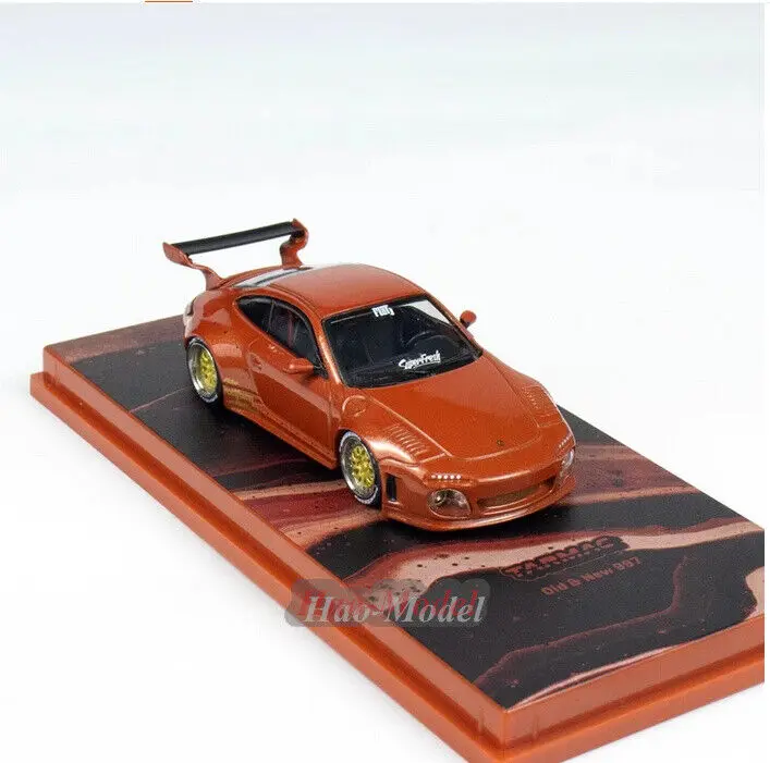 TW 1/64 For Old&New 997 Modified version Alloy Diecast Model Car Kids Toys Boys Birthday Gifts Hobby Display Collection Orange