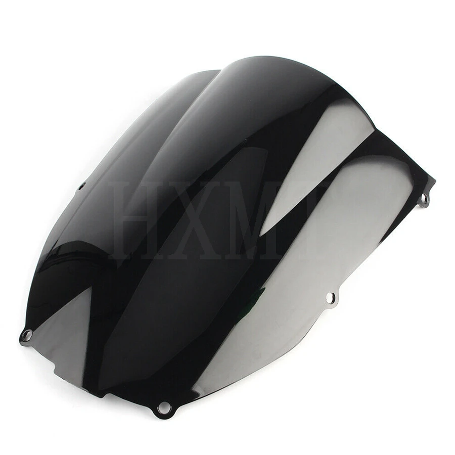 For Kawasaki Ninja ZX6R 636  2000 2001 2002 Motorcycle Windshield WindScreen Double Bubble ZZR600 ZZR 600 ZX636 ZX 6R