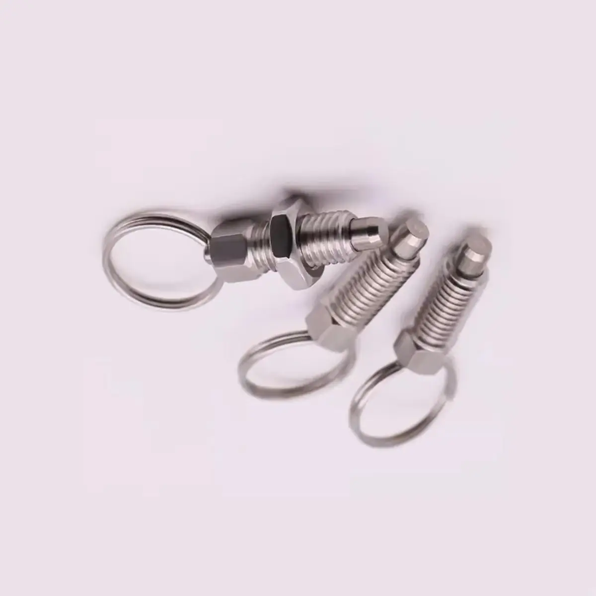 

1PCS M6 M8 M10 M12 M16 Pull Ring Indexing Pin /Stainless Steel Knob Plunger Spring Positioning Pin