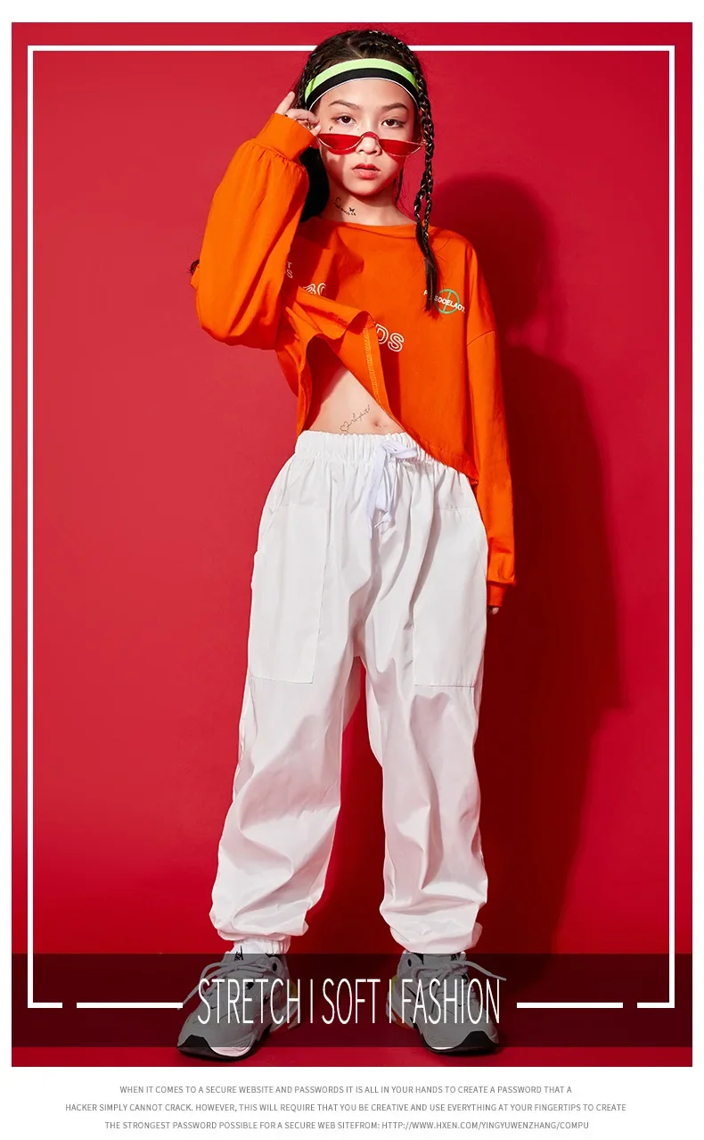 Jazz-Tanz- und Laufstegkostüme für Mädchen, Sportuniformen für Schüler, Hip-Hop- und Streetdance-Kostüme für Kinder – Detail 6