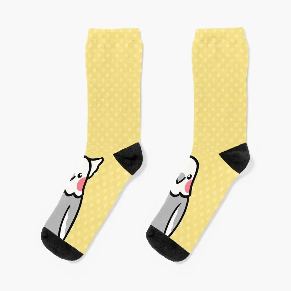 Polka Dot Cheeks Socks men cotton high quality warm winter Men's Socks Women's