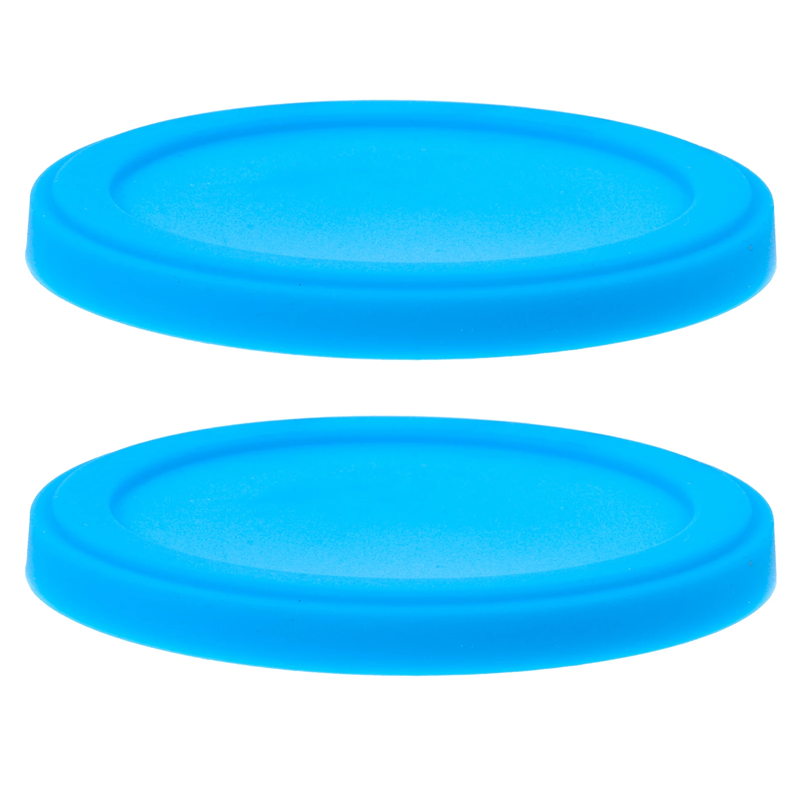

2 Pcs Silicone Cup Lid Lids Coffee Mug for Mugs Covers Reusable Silica Gel Travel