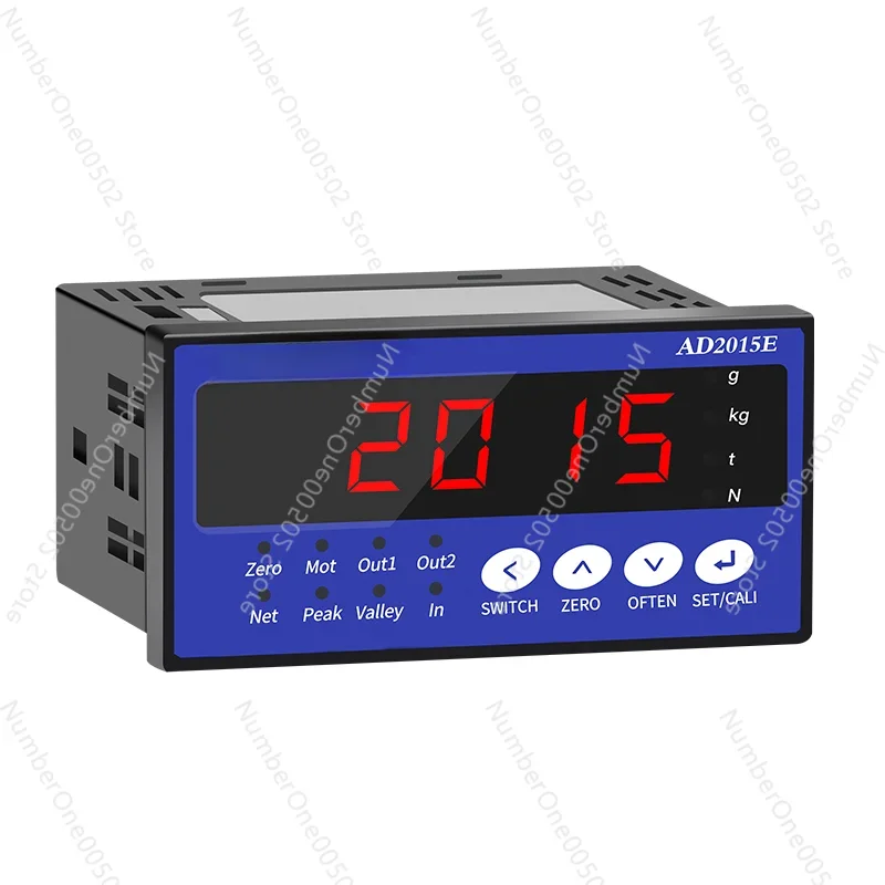 

AD2015E Weighing display controller instrument peak force transducer two-channel relay output