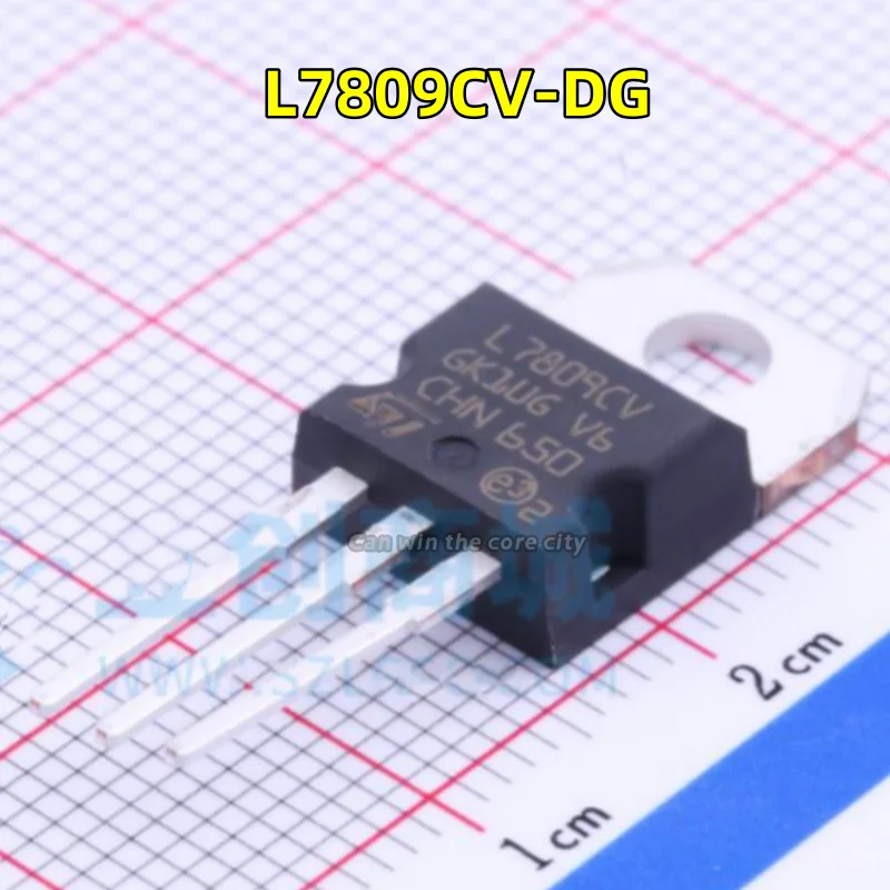 

1-100 PCS/LOT L7809CV Direct insertion is made to the TO-220 L7809CV-DG Three-end voltage regulator IC chip brand-new spot