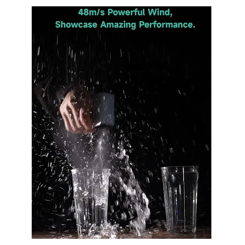 REPLA-Compressed Air Duster LED Light-Enabled 116000 RPM Rechargeable Electric Blower Cordless Portable