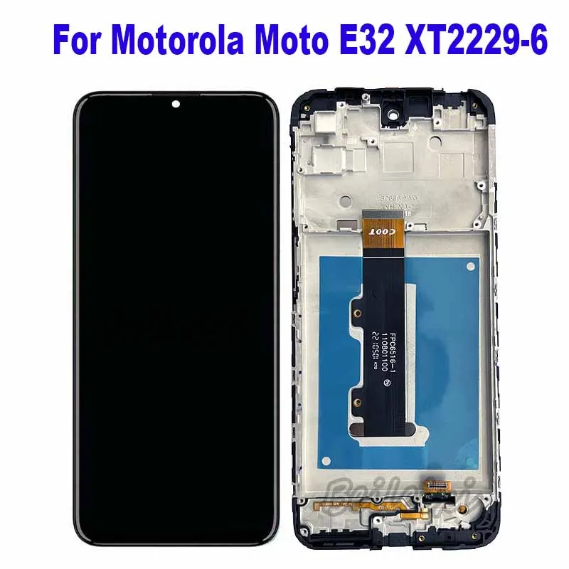 For Motorola Moto E32s XT2229-2 XT2229-3 LCD Display Touch Screen Digitizer Assembly For Moto E32 XT2229-6 XT2227-1 XT2227-2