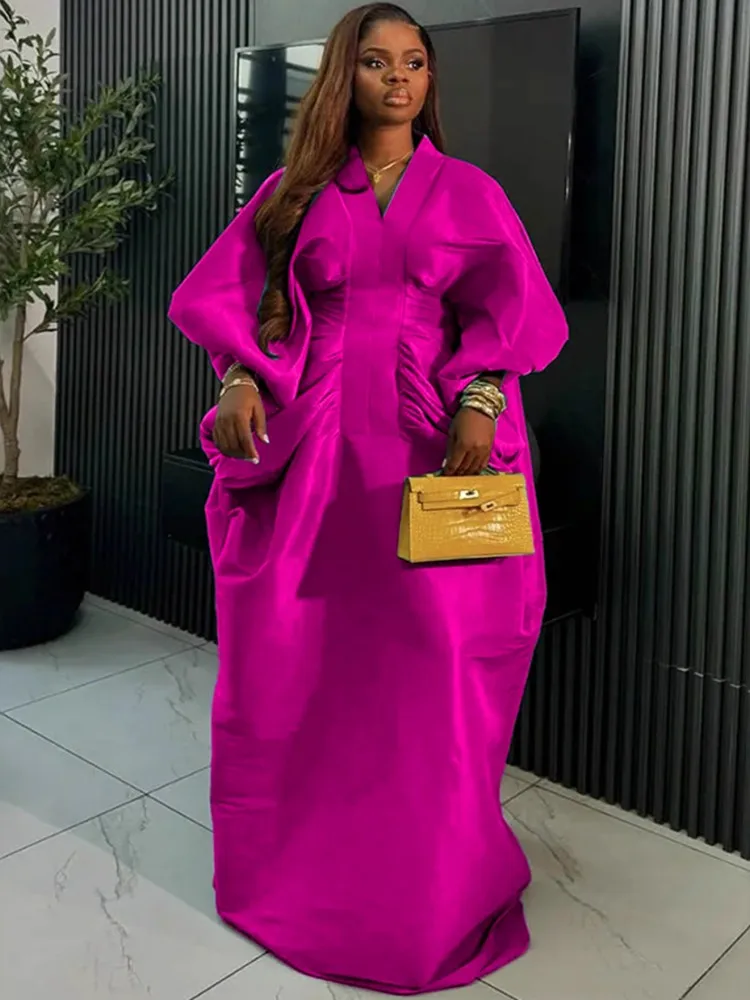 

Африканские платья для женщин Vetement Femme Dashiki Abaya Maxi Dress Африканская одежда Dashiki Ankara Dresses 2025 Осень Зима Новинка