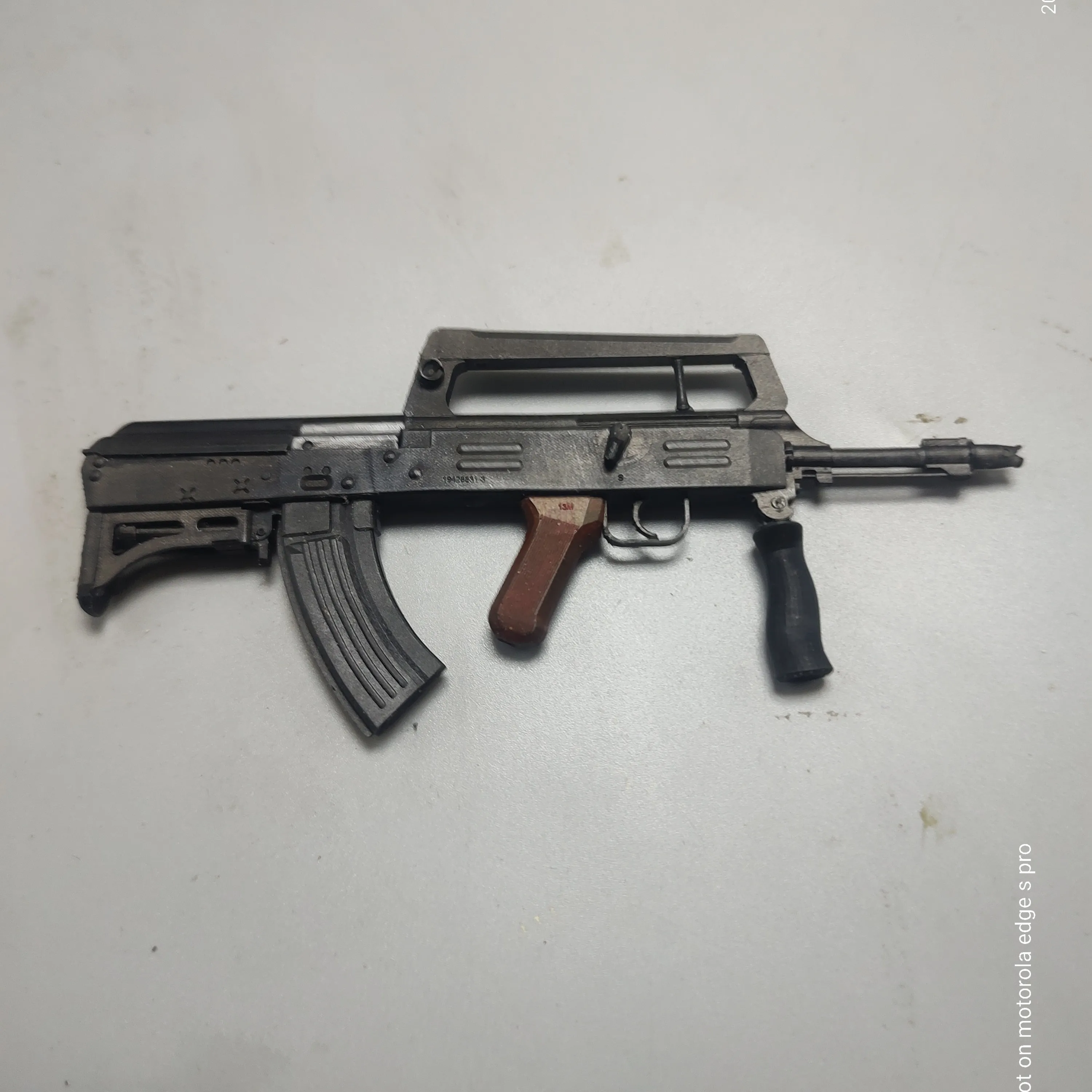 1/6 Scale 3D Printed Type 86 Submachine Gun Mini Model for Action Figures