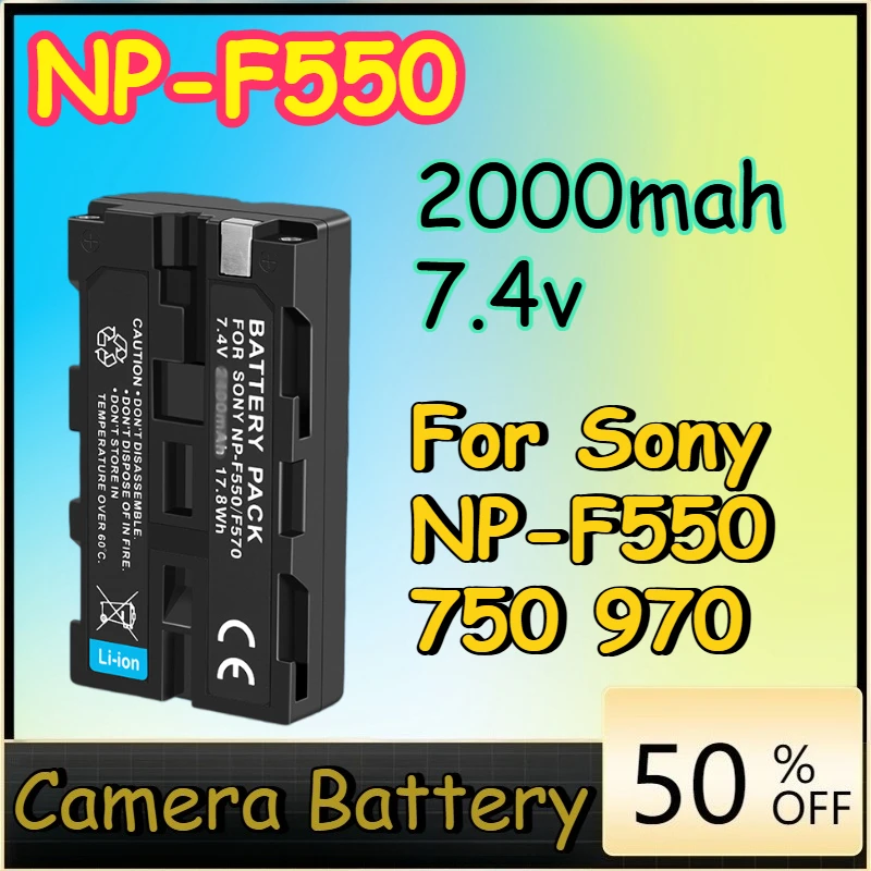 2000Mah 7.4V NP-F55…