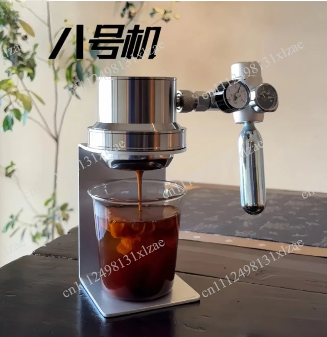Portable Pneumatic Coffee Machine -9Bar Extraction Stainless Steel Home Espresso Machine