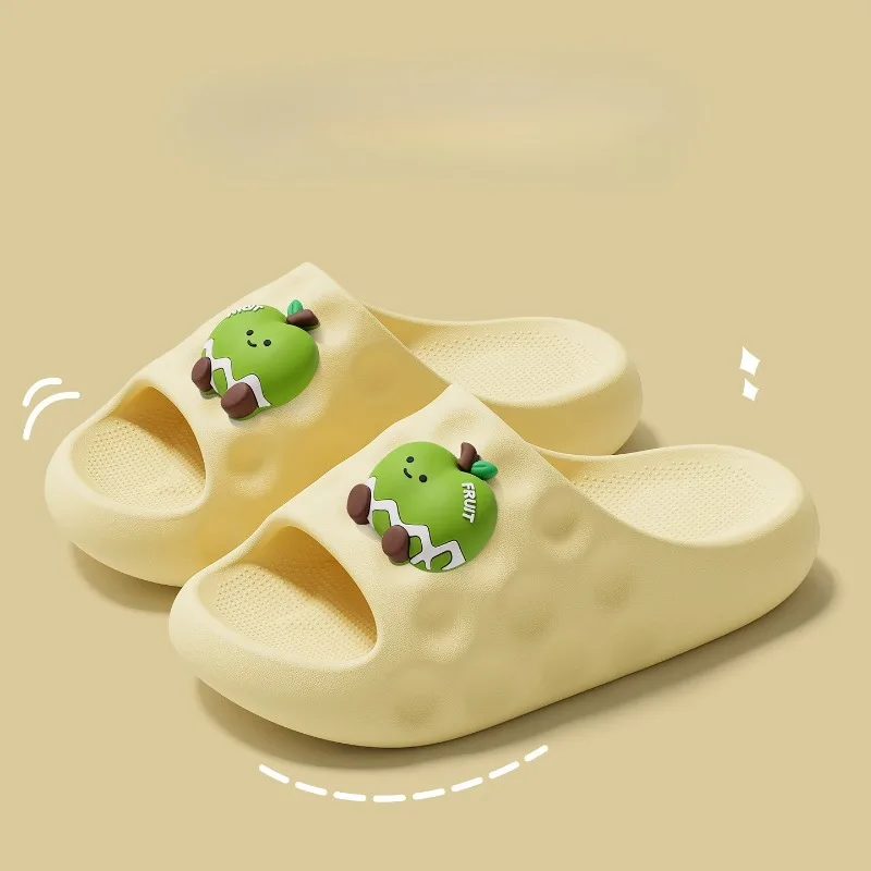 

MEOD Милые женские шлепанцы на толстой подошве Cloud Slippers, летние 2026, удобные, мягкие, на платформе из ЭВА, нескользящие пляжные сандалии