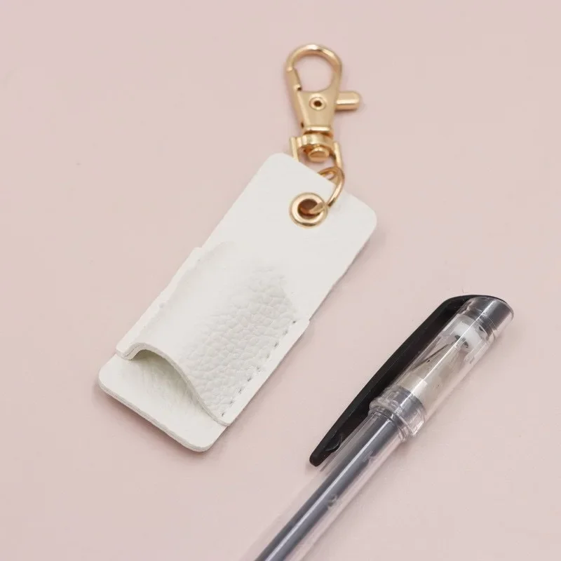 

Чехол-держатель для Ipad Apple Pencil Портативный ремешок из искусственной кожи, держатель для ручек, ожерелье, стиль с брелоком, чехол для ручки, чехол для ручек