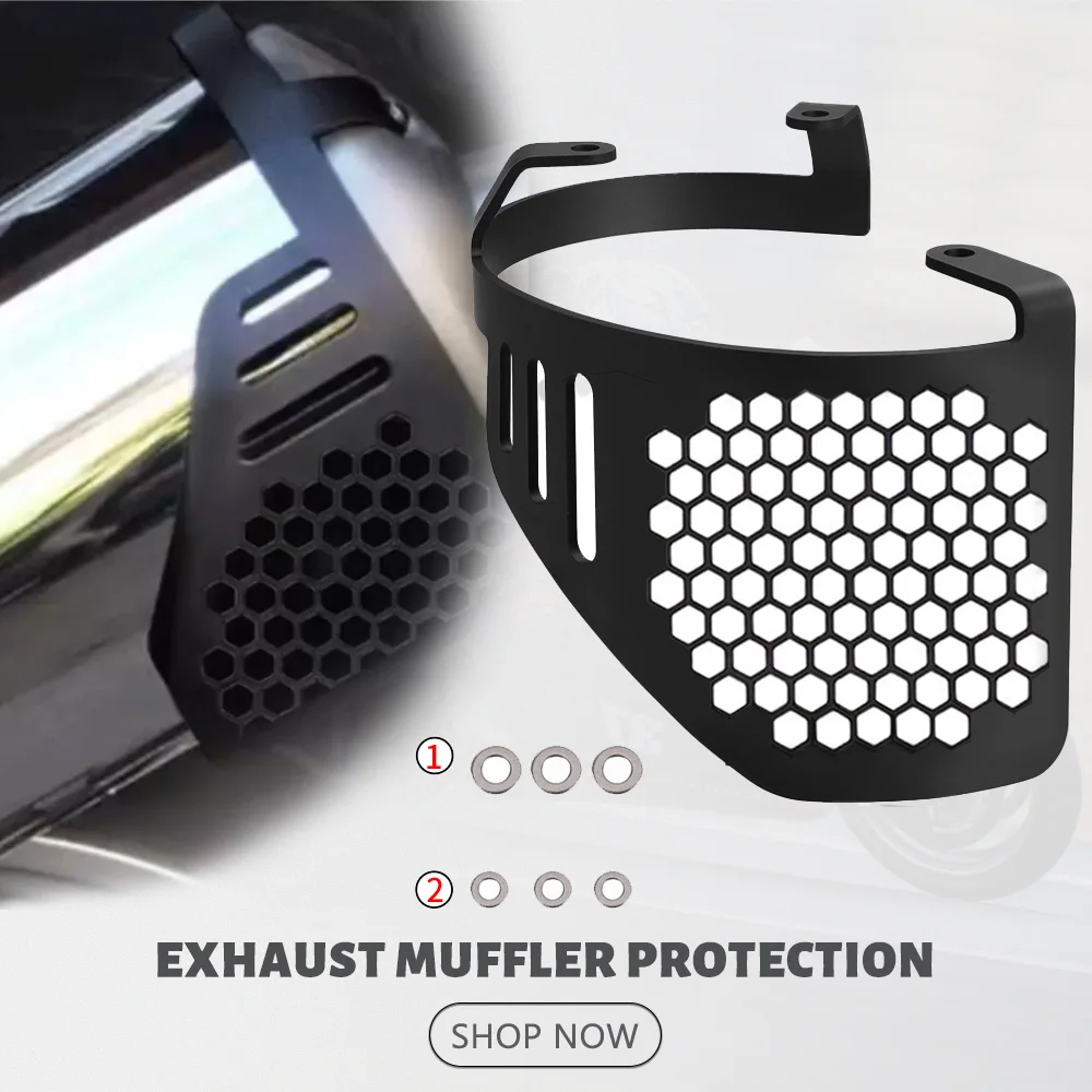 

Motorcycle Accessories Exhaust Muffler Protection Cover For BMW R1200GS R1200 GS R 1200GS ADVENTURE ADV 2005-2013 2012 2011 2010