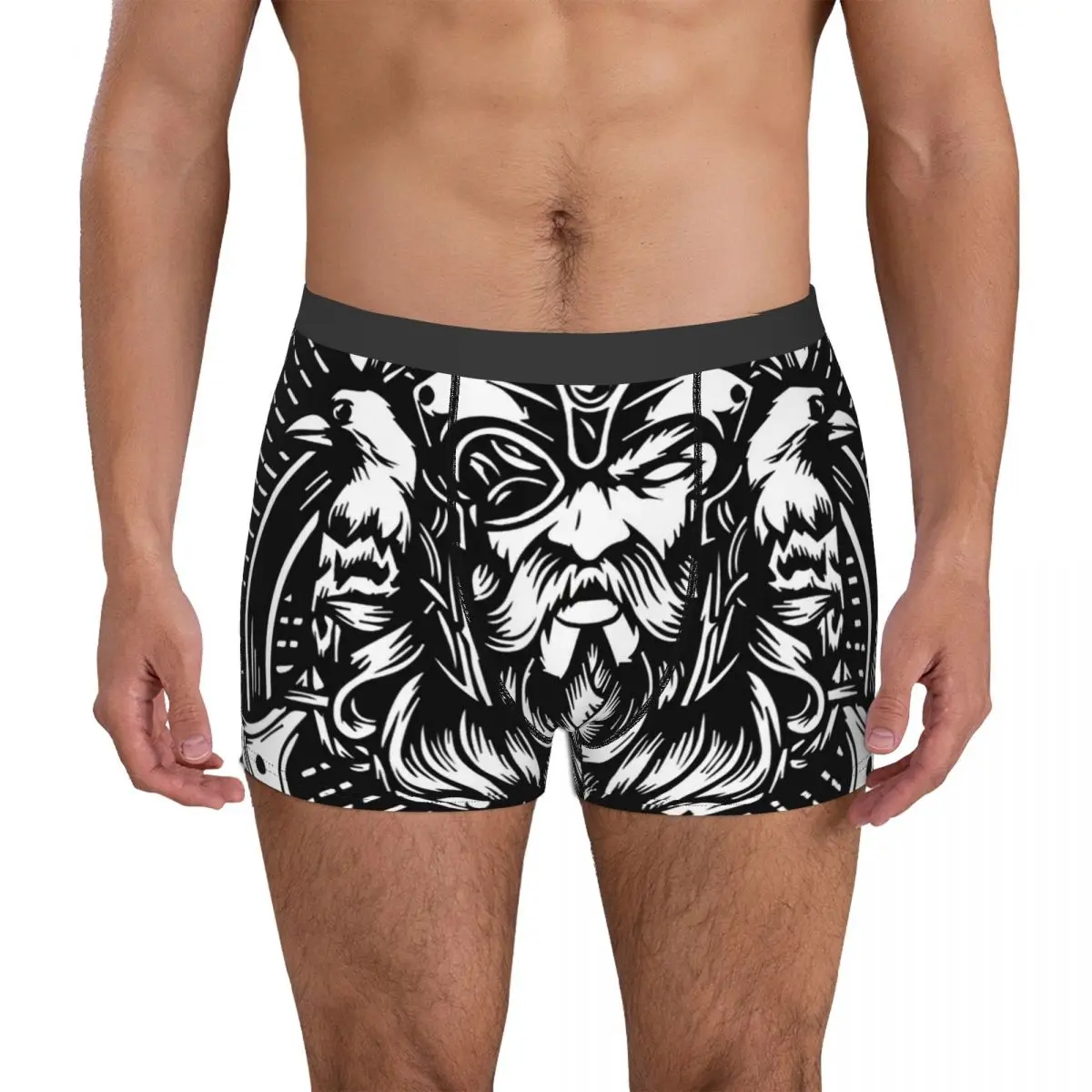 

Norway Viking Underpants Breathbale Panties Male Underwear Print Shorts Boxer Briefs