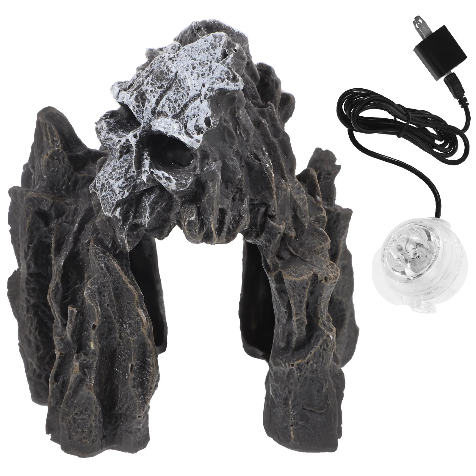 

Resin Ornament Decoration Lifelike Simulation For Reptile Shrimp Tanks Aquarium Hideout Fish Accessories Tank Shelter Ornament