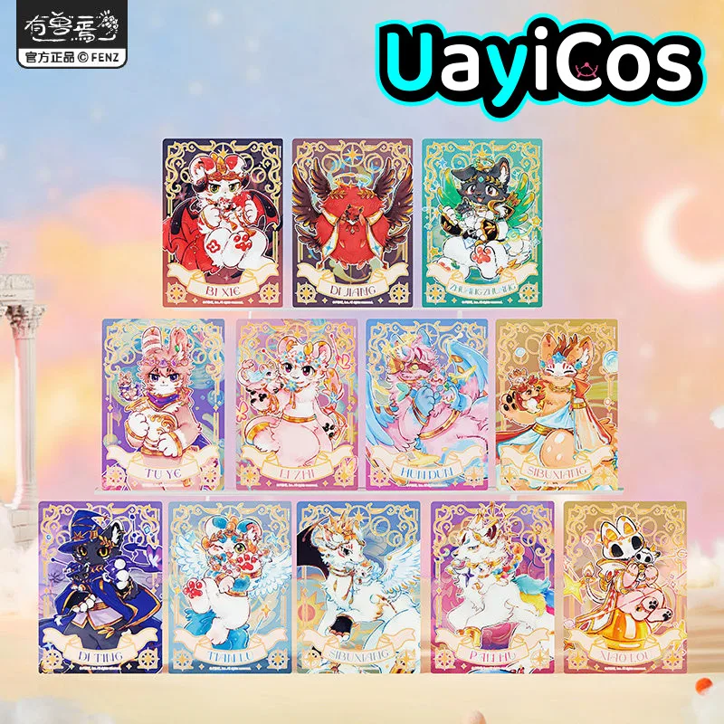 

In Stock Official Fabulous Beasts PET Photo Card Collection Card Ornament Anime Figure Game Toy Kids Halloween Gifts Cosplay