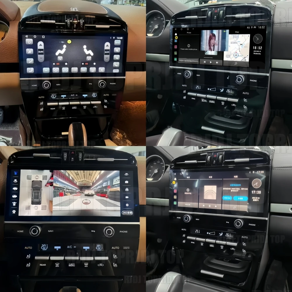 2026 GEN Upgrade Carplay Android For Porsche Cayenne 2003-2009 Car Radio GPS Navigation Touch Screen Multimedia Player Head Unit